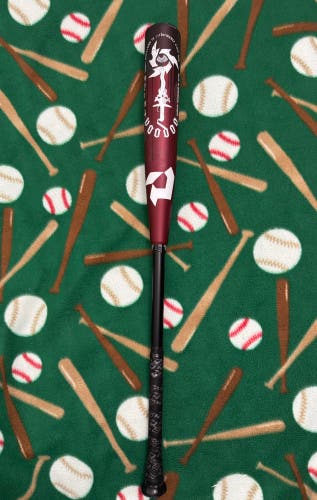 2025 DeMarini Voodoo One Alloy BBCOR Certified Bat (-3) 30 oz 33" (Used)