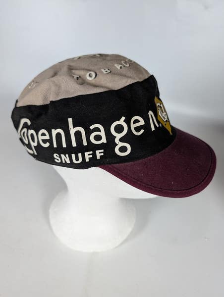 VTG Copenhagen Snuff Chewing Tobacco AOP Painters Cap Hat Made in USA Crowd  Cap | SidelineSwap