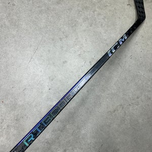 75 Flex P92 Senior CCM RibCor Trigger 9 Pro Left Hand Hockey Stick Pro Stock (Used)