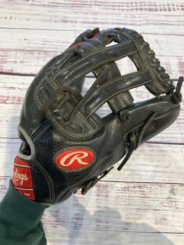 Black Rawlings Select Pro Lite RH Baseball Glove 12" (Used)
