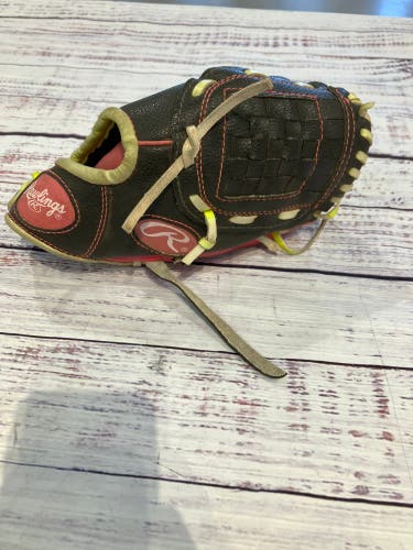 Brown Rawlings Players Series RH Baseball Glove 9.5" (Used)