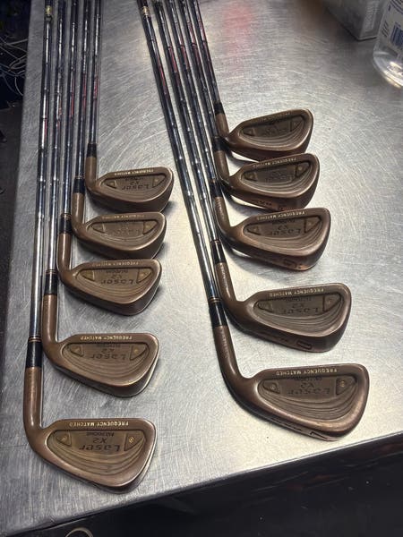 Clubs golf série de fers RAM Laser X2 (3 à 9 + PW + SW