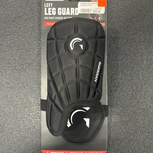 Guardian Leg Guard Youth Black RH Hitter (New)