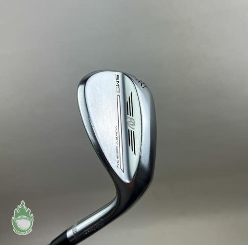 Titleist Vokey SM9 Brush Steel M Grind Wedge 62*-08 Wedge Flex Steel Golf Club