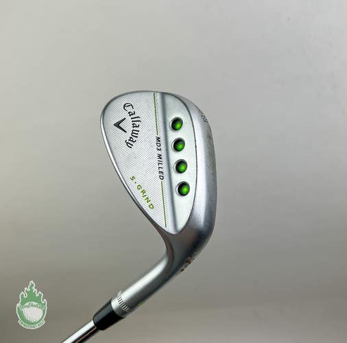 Used Callaway MD3 Milled S Grind Wedge 56*-10 DG Wedge Flex Steel Golf Club