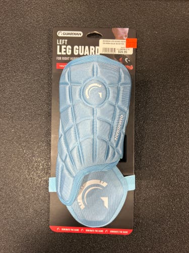 Guardian Leg Guard Youth Columbia Blue (New)