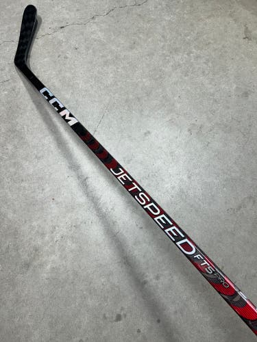 85 Flex P90TM Senior CCM JetSpeed FT5 Pro Right Hand Hockey Stick Pro Stock NHL (Used)