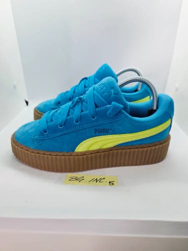 PUMA Rihanna Fenty x Creeper Phatty Speed Blue Women's Size 8 / 399332-02