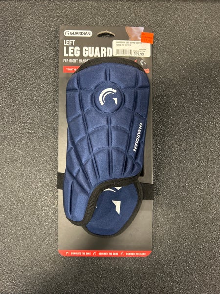 Guardian Leg Guard Youth Navy Right Handed Hitter (New)