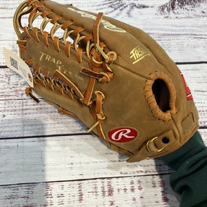 Brown Rawlings Player Preferred LH Baseball Glove 12.75" (Used)