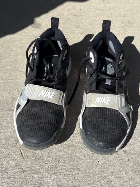 Black Men's Size M 10.0 (W 11.0) Adult Nike Air Zoom Diamond Elite Low Top Turf Cleats (Used)