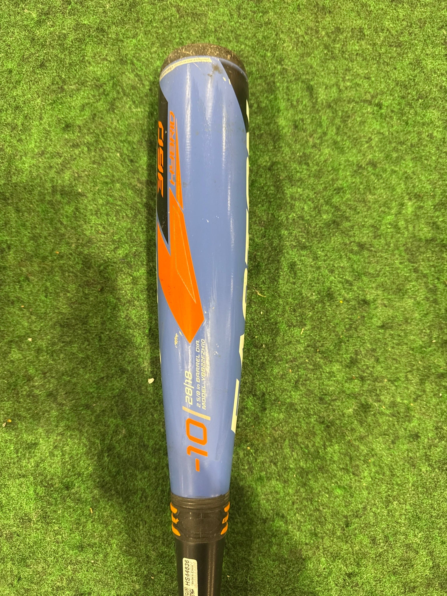Batte Easton Fuze Hybrid – Modèle USA EU54FZH10 – 30/20 Oz (-10), 2 5/8" – Bleue