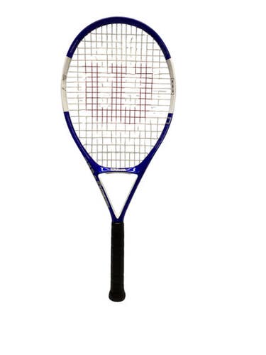 Used Wilson NCODE N4 Adult Tennis Racquet Royal Blue 4 3/8" 11443-S000204106