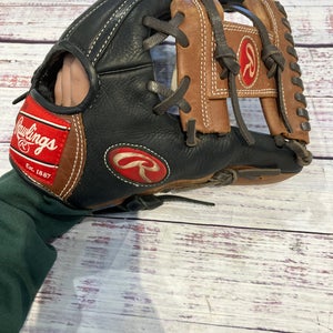 Black Rawlings Premium Series RH Baseball Glove 11.25" (Used)