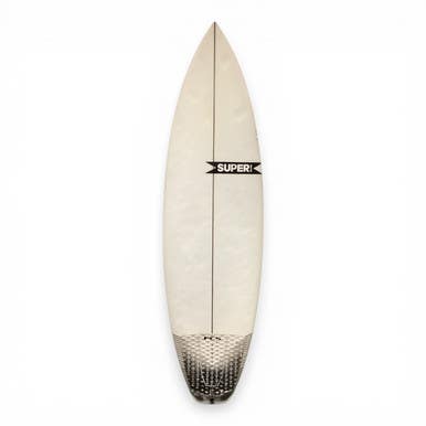 Used Super MAGIC MIX Surfboard White 5Ft 10In 11443-S000204097