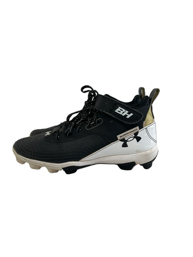 Used Under Armour HARPER BB/SB Cleats Black Junior 06 11692-S000147846