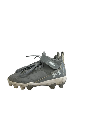 Used Under Armour HARPER BB/SB Cleats Grey Junior 01 11692-S000147862