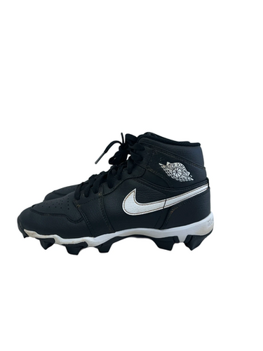 Used Nike JORDAN 1 LOW BB/SB Cleats Black Junior 04.5 11692-S000147893