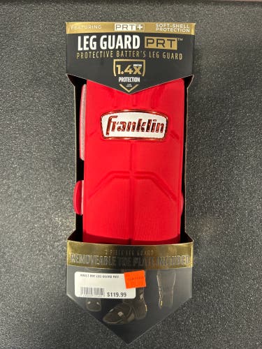 Franklin PRT Leg Guard Senior Red (New)