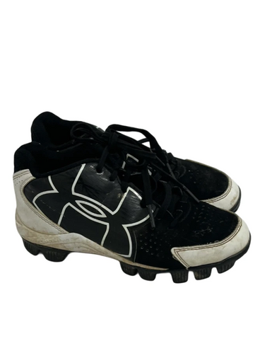 Used Under Armour LEADOFF BB/SB Cleats Black Junior 01 11692-S000147993