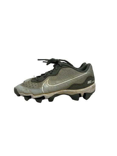 Used Nike ALPHA HUARACHE BB/SB Cleats Grey Junior 01.5 11692-S000148021