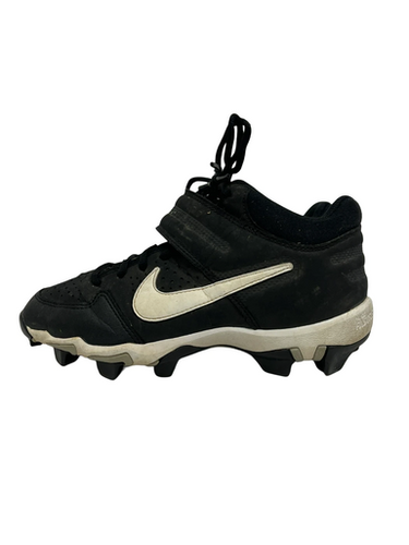 Used Nike ALPHA HUARACHE BB/SB Cleats Black Junior 03.5 11692-S000148041
