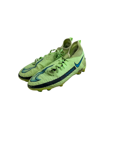 Used Nike PHANTOM GT Soccer Cleats Green Junior 04.5 11692-S000148117
