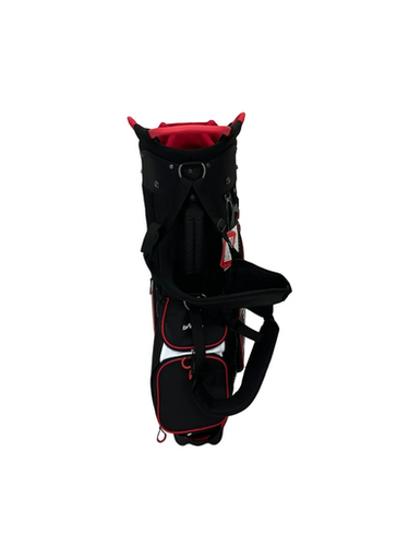 Used LONGCHAO Mens Stand Bag Red And Black 11692-S000148123
