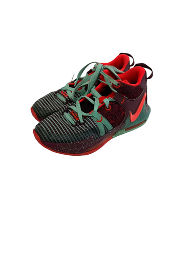 Used Nike WITNESS 7 GS Basketball Shoes Y Red Junior 05 11692-S000148114