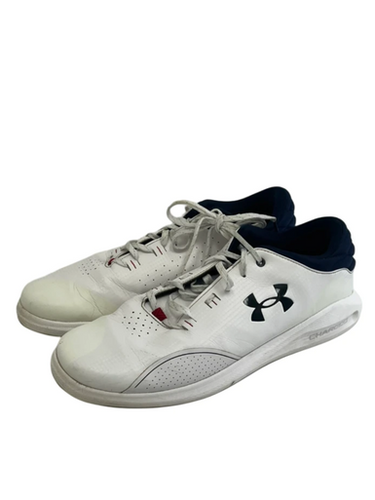Used Under Armour CHARGED DRAW Mens Golf Shoes White Senior 11.5 11692-S000148135