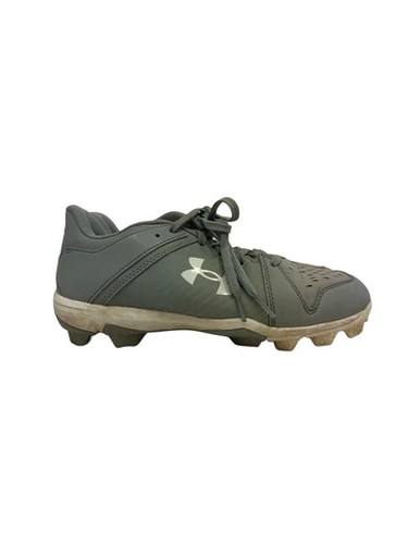 Used Under Armour LEADOFF BB/SB Cleats Grey Junior 05.5 11692-S000148144
