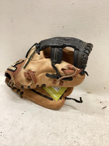 Used Mizuno GGE 42 BB/SB Glove RH Throw Black And Tan 11 1/4" 11725-S000498024