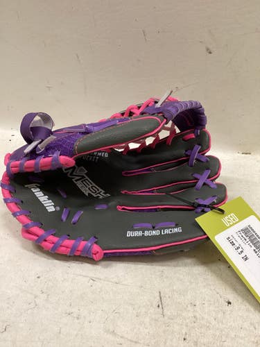 Used Franklin 4612 - 9.5 BB/SB Glove RH Throw Grey 9 1/2" 11725-S000498168