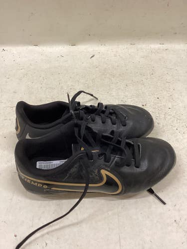 Used Nike TIEMPO Soccer Cleats Black Junior 02 11725-S000498864
