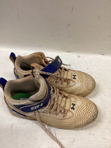 Used Under Armour BH BB/SB Cleats Royal Blue And White Junior 03 11725-S000498867
