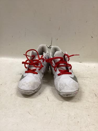 Used Nike ALPHA BB/SB Cleats White Junior 02.5 11725-S000498922