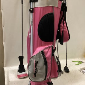 Used Tour Edge BAZOOKA HT MAX J Jr Package Set RH Pink 7 Piece 11725-S000498951