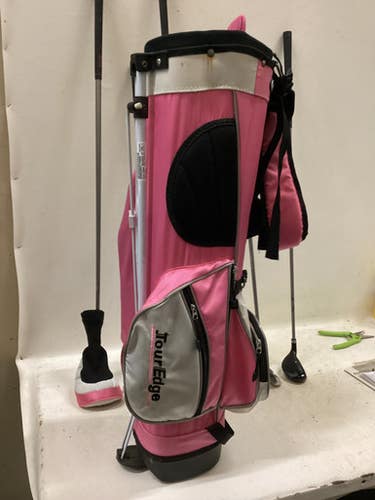 Used Tour Edge BAZOOKA HT MAX J Jr Package Set RH Pink 7 Piece 11725-S000498951