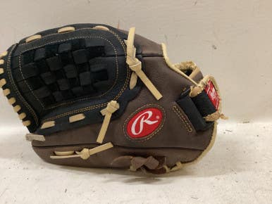 Used Rawlings RBG36BC BB/SB Glove LH Throw Brown 12 1/2" 11725-S000498944