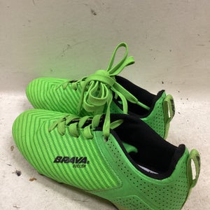 Used Brava Soccer Cleats Neon Green Youth 12.5 11725-S000499221
