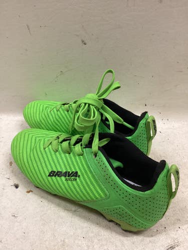 Used Brava Soccer Cleats Neon Green Youth 12.5 11725-S000499221