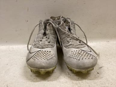 Used Nike LAX Cleats Mens White Senior 9 11725-S000499247