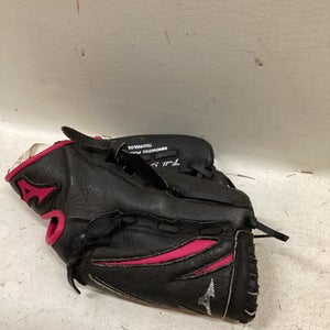 Used Franklin 24950-9 BB/SB Glove T-ball Black And Pink 9" 11725-S000499251