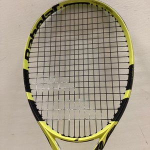 Used Babolat PURE AERO TEAM Adult Tennis Racquet Yellow 4 3/8" 11725-S000499280