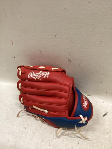 Used Rawlings 9L91SR BB/SB Glove T-ball Red 9" 11725-S000499306