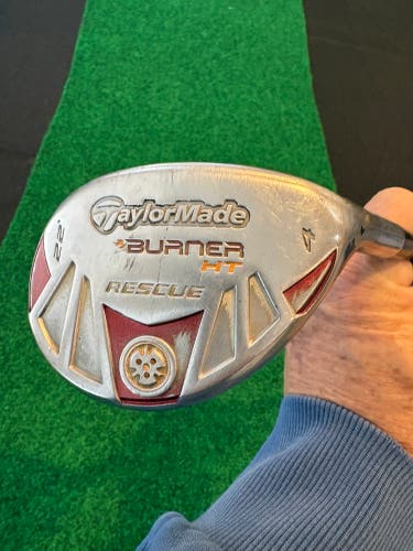 Golf Hybrid: TaylorMade Burner HT Rescue hybrid golf club. 22d