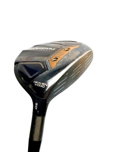Callaway Paradym Heavenwood 7 Wood 20 Aldila Ascent Blue 50g Senior Flex