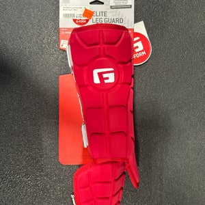 G-Form Elite Batters Leg Guard Senior Left Handed Batter Red (New)