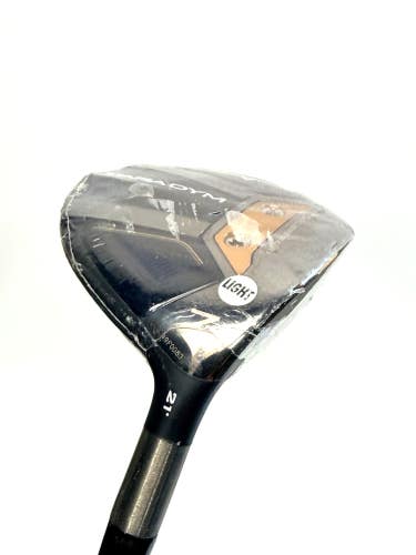 Callaway NEW Paradym 7 Wood 21 Aldila Ascent Blue 40g Senior Flex