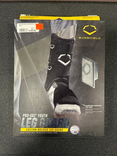 EvoShield Pro- SRZ Leg Guard Youth White (New)